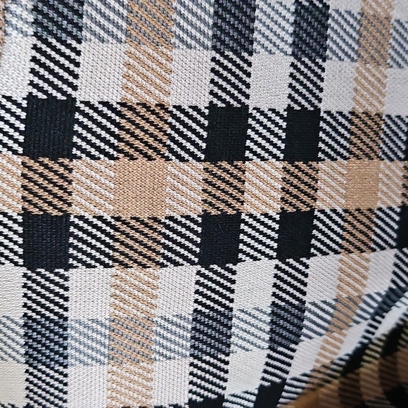 Maurices Caramel, Tan, and Brown Checkered Blazer NWOT - Picture 4 of 16